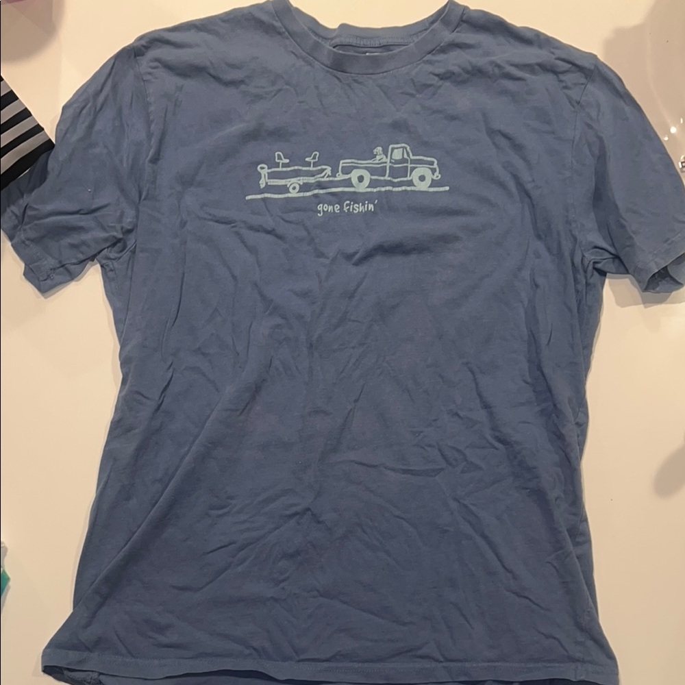 Blue Graphic T-Shirt